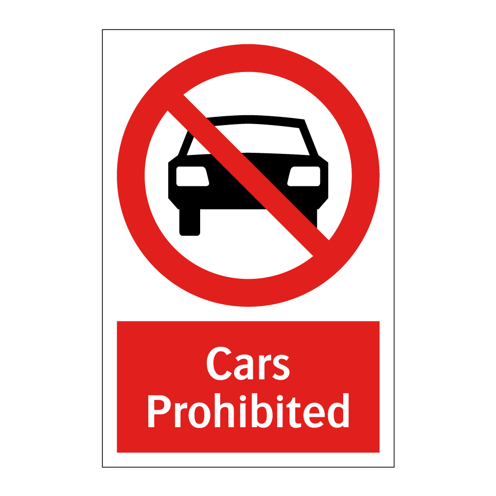 Cars Prohibited