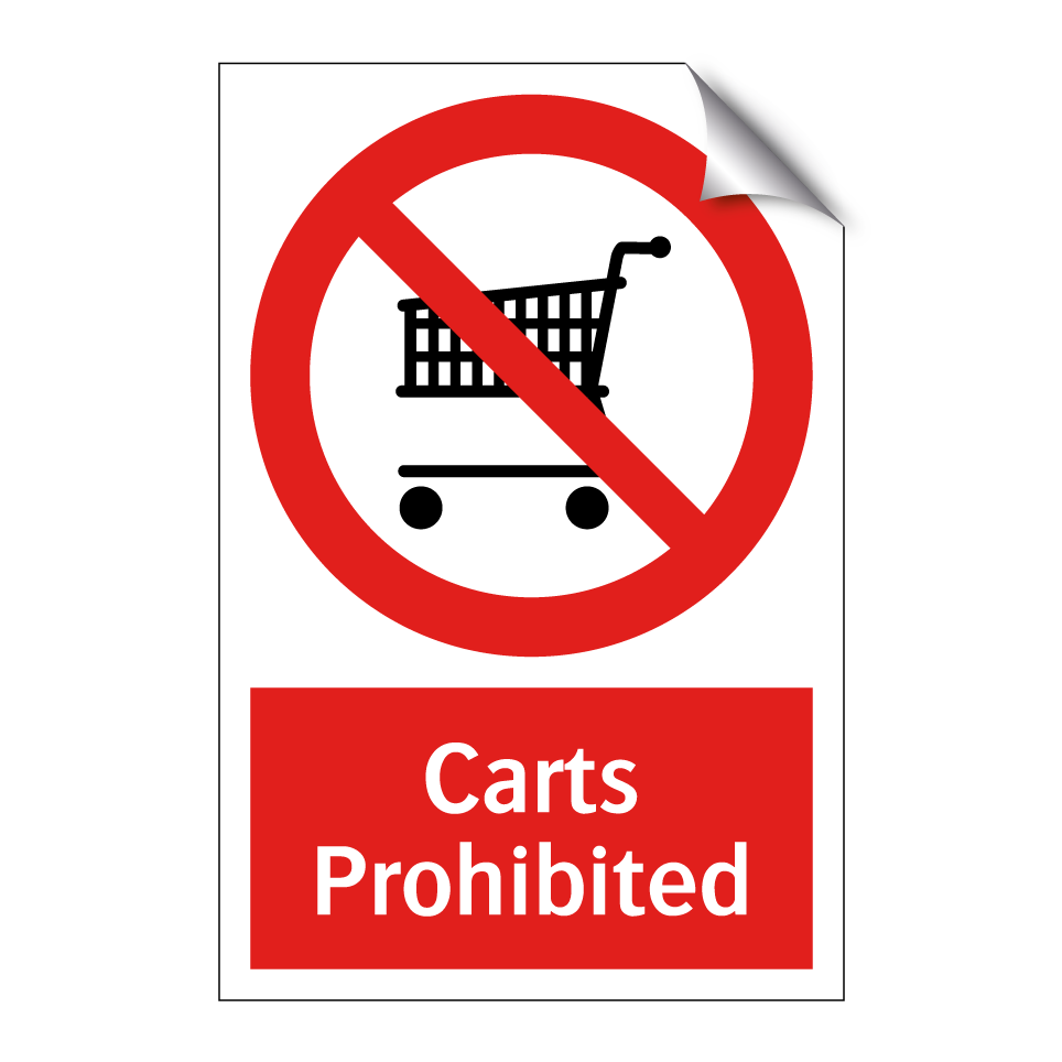 Carts Prohibited