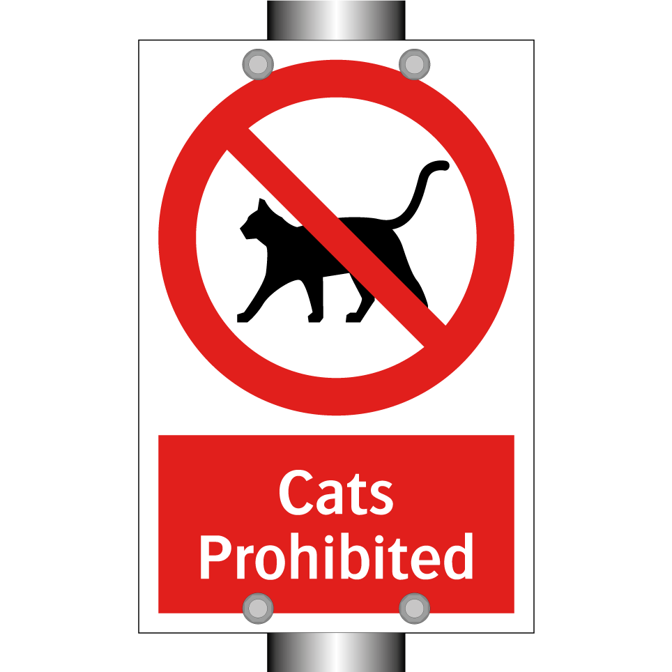 Cats Prohibited