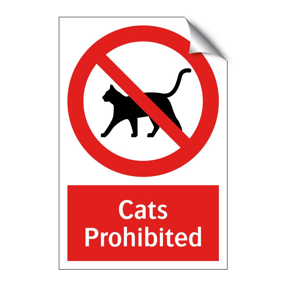 Cats Prohibited