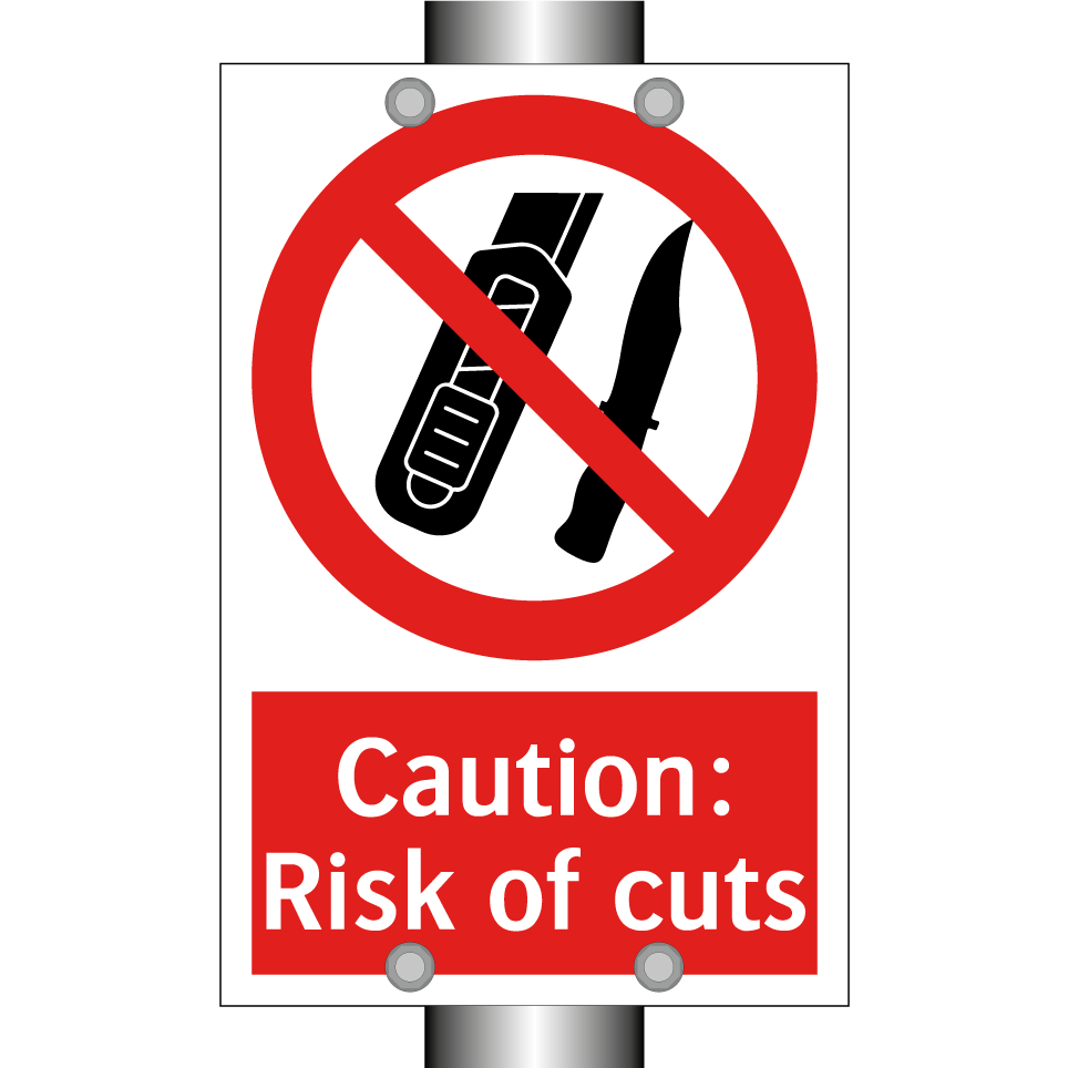 Caution: Risk of cuts