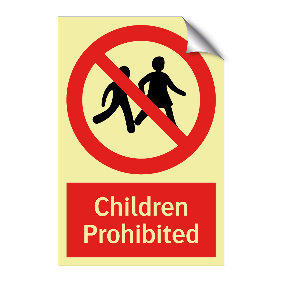 Children Prohibited