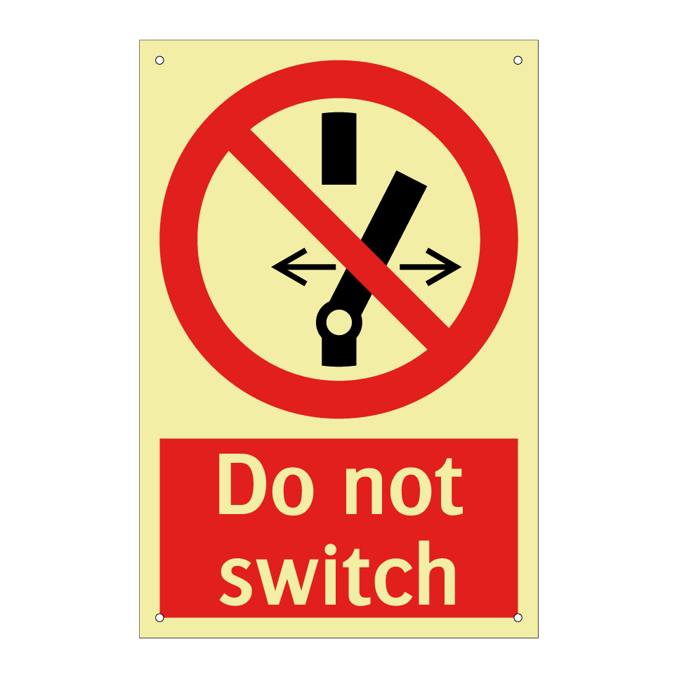 Do not switch