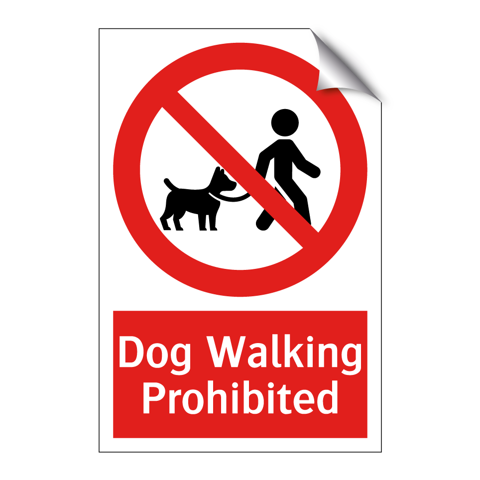 Dog Walking Prohibited
