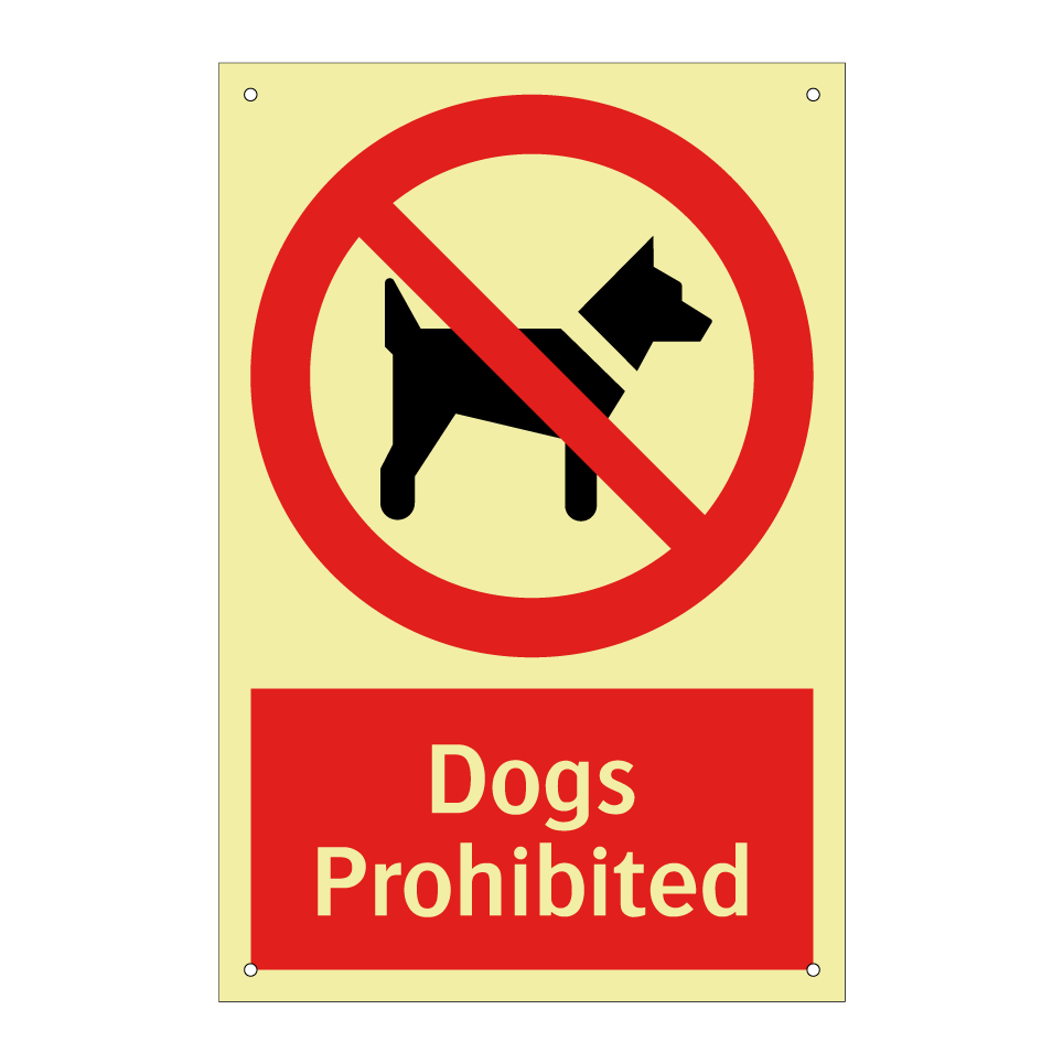 Dogs Prohibited