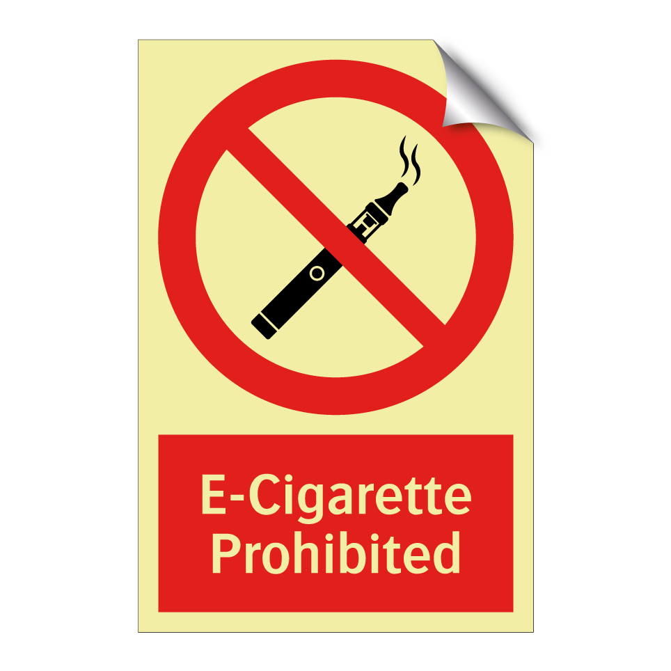 E-Cigarette Prohibited