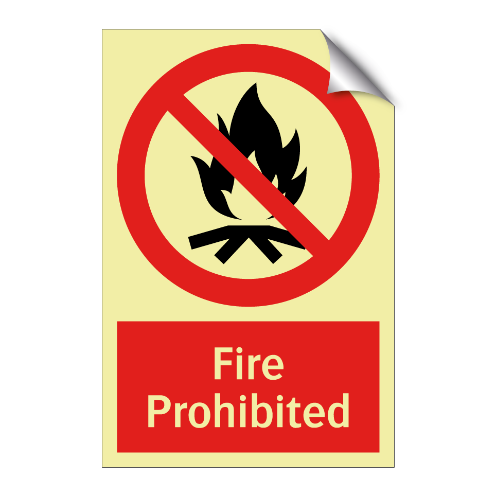 Fire Prohibited