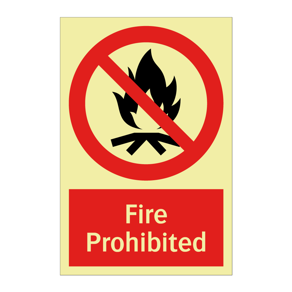 Fire Prohibited