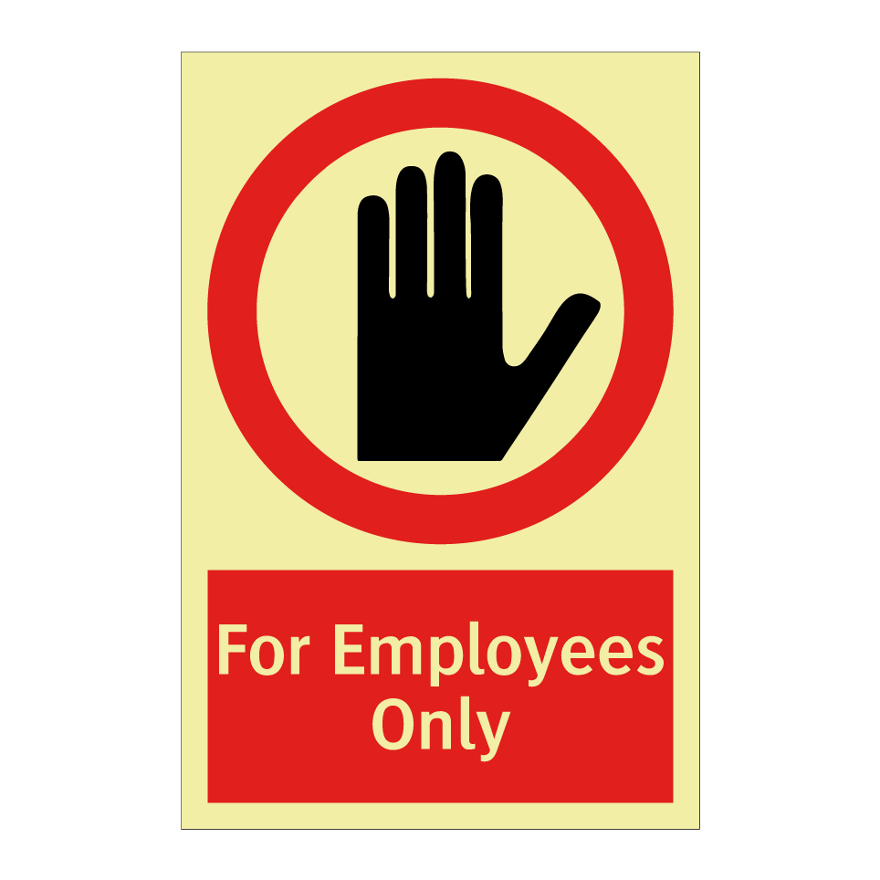 For Employees Only