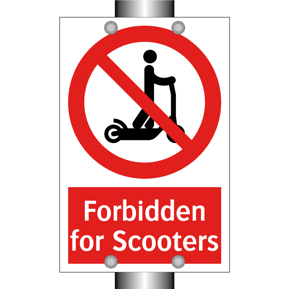 Forbidden for Scooters