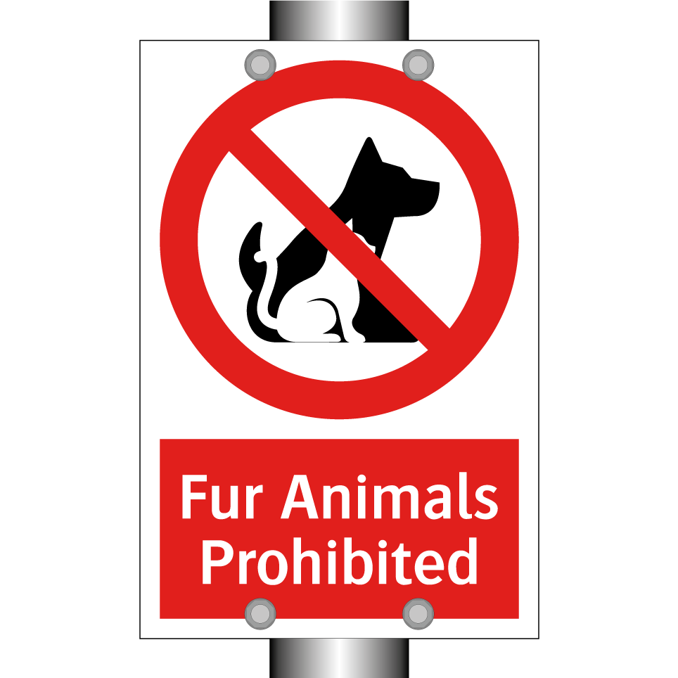 Fur Animals Prohibited