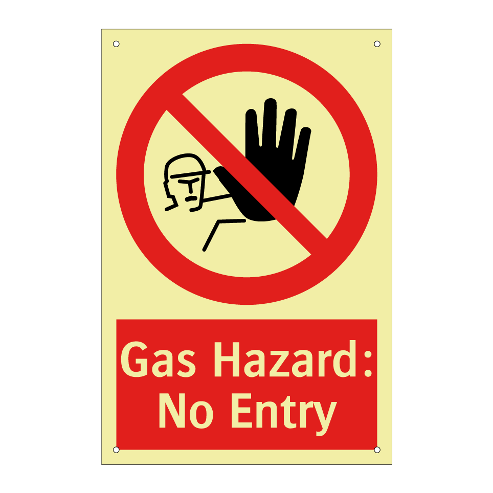 Gas Hazard: No Entry