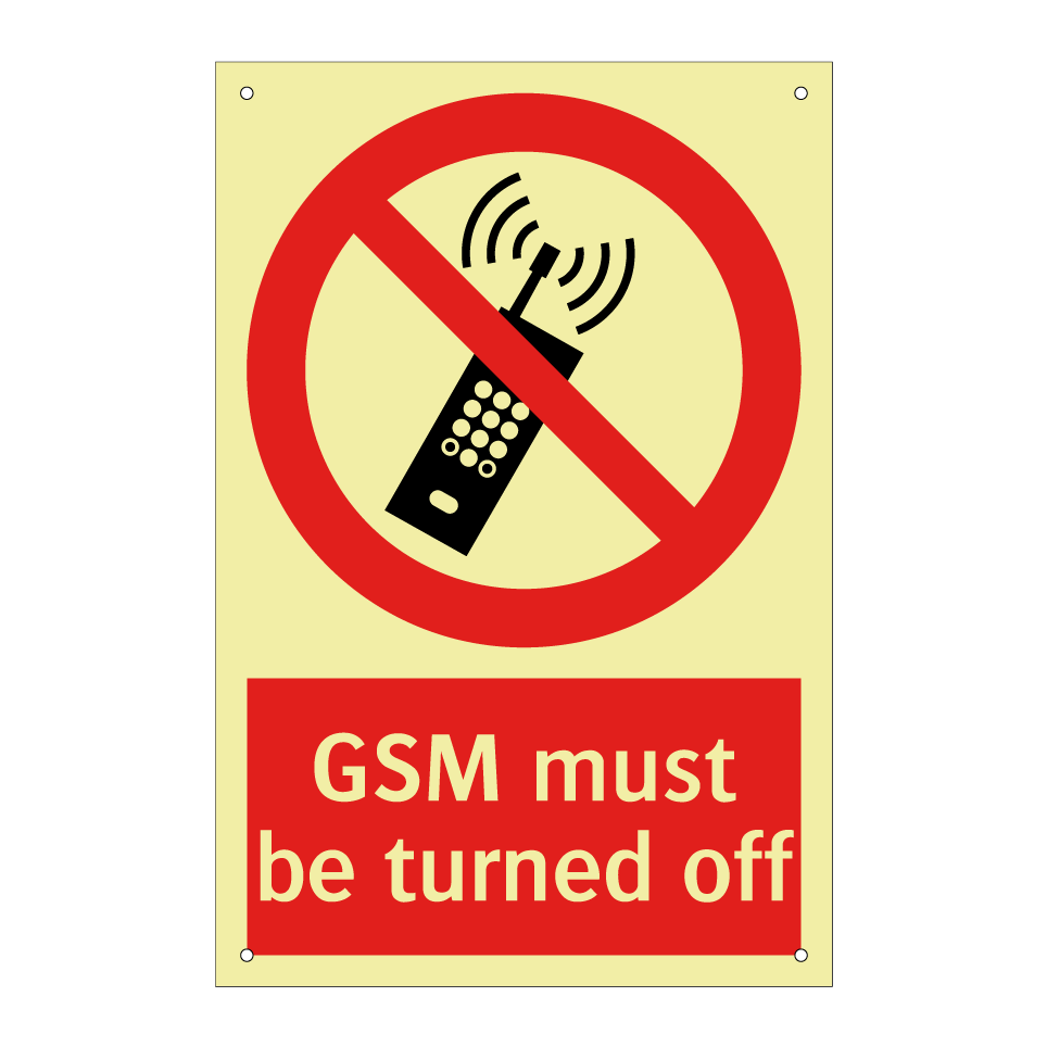 GSM must be turned off