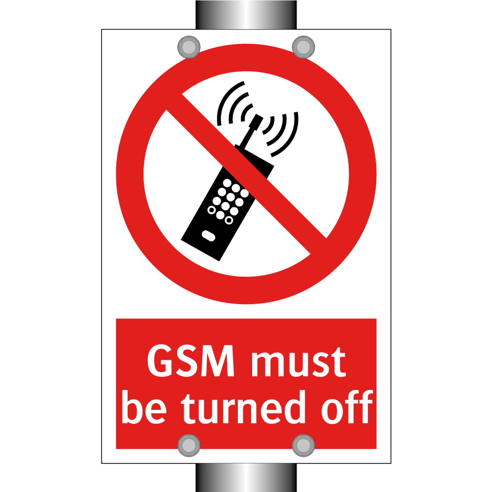 GSM must be turned off