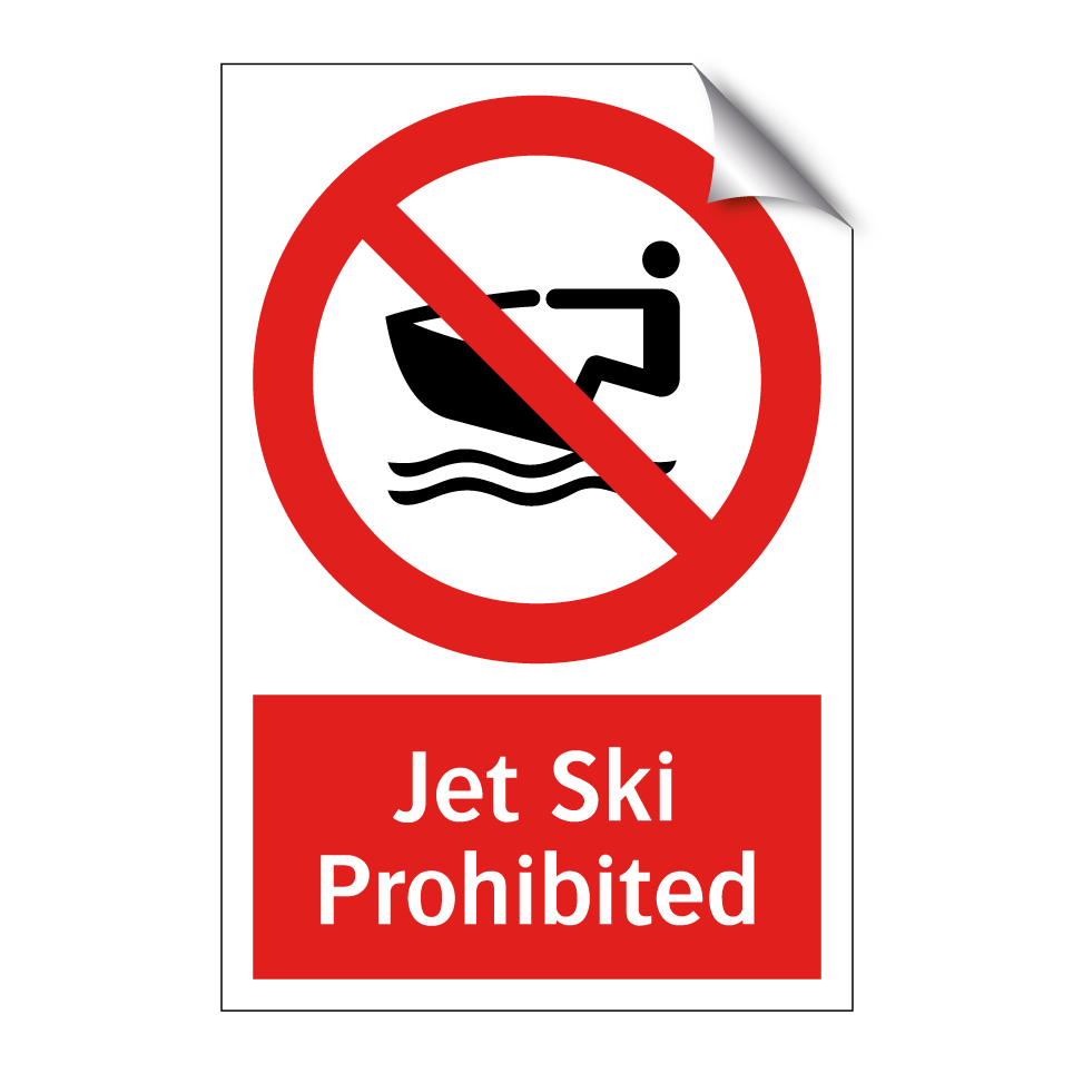 Jet Ski Prohibited