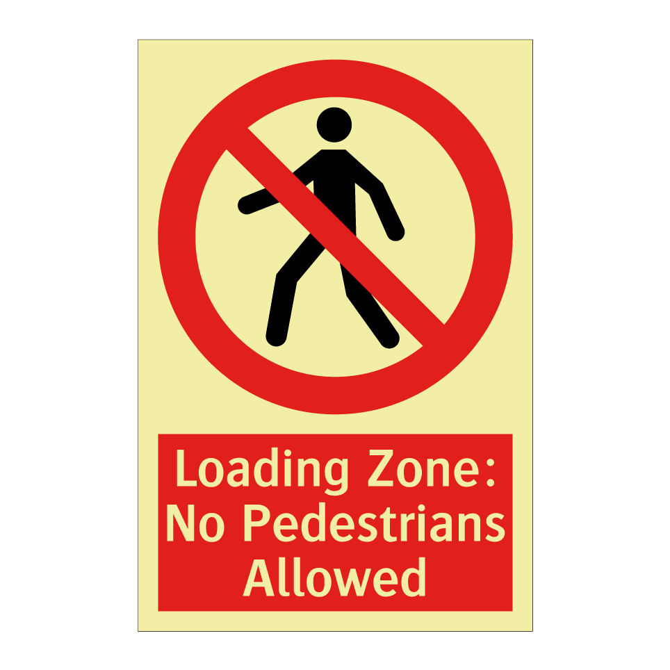 Loading Zone: No Pedestrians Allowed