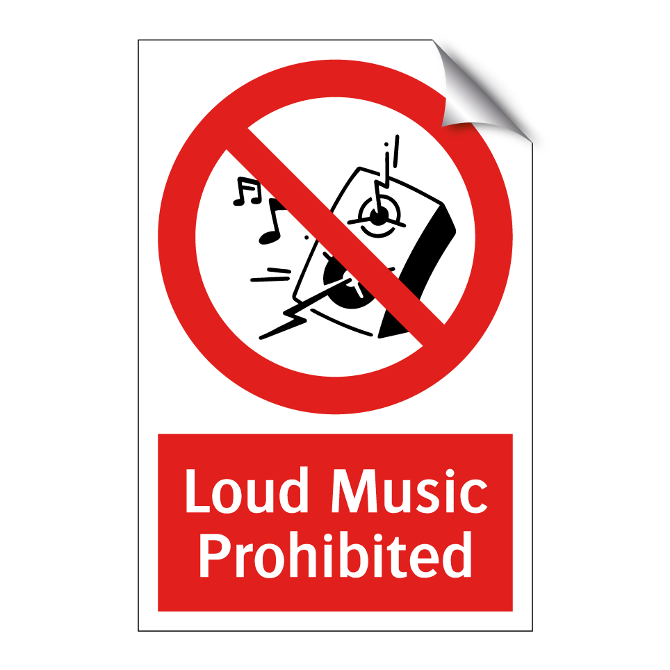 Loud Music Prohibited