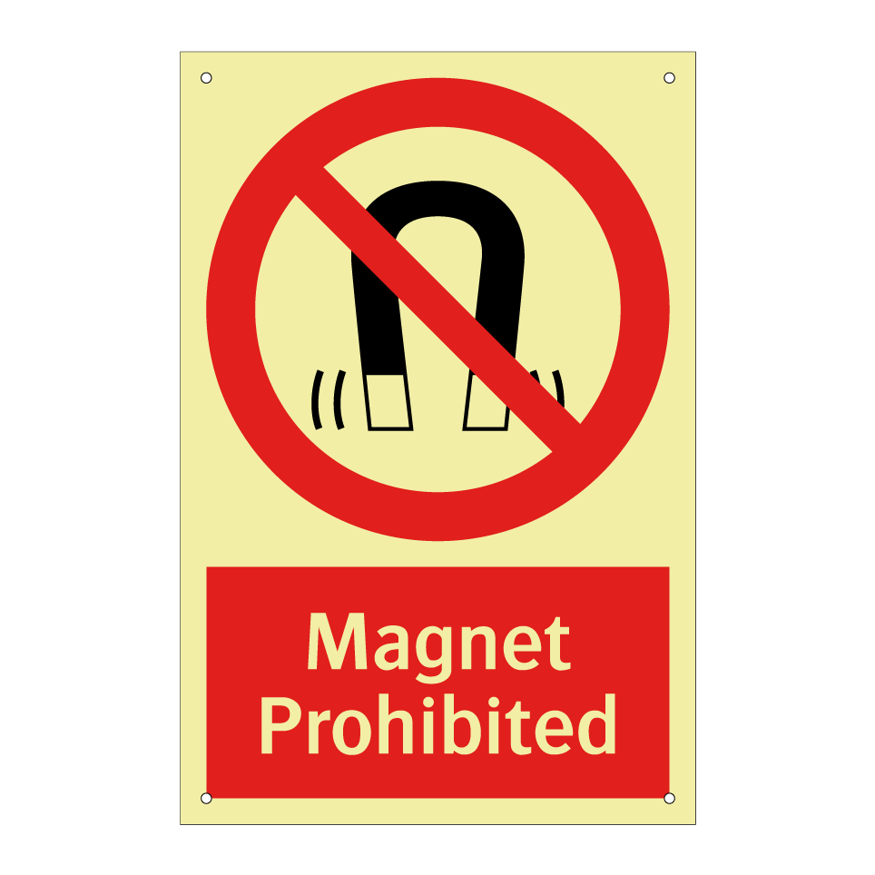 Magnet Prohibited