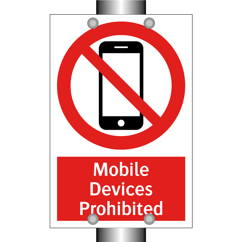 Mobile Devices Prohibited