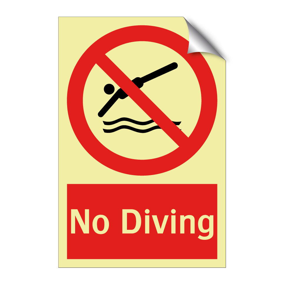 No Diving