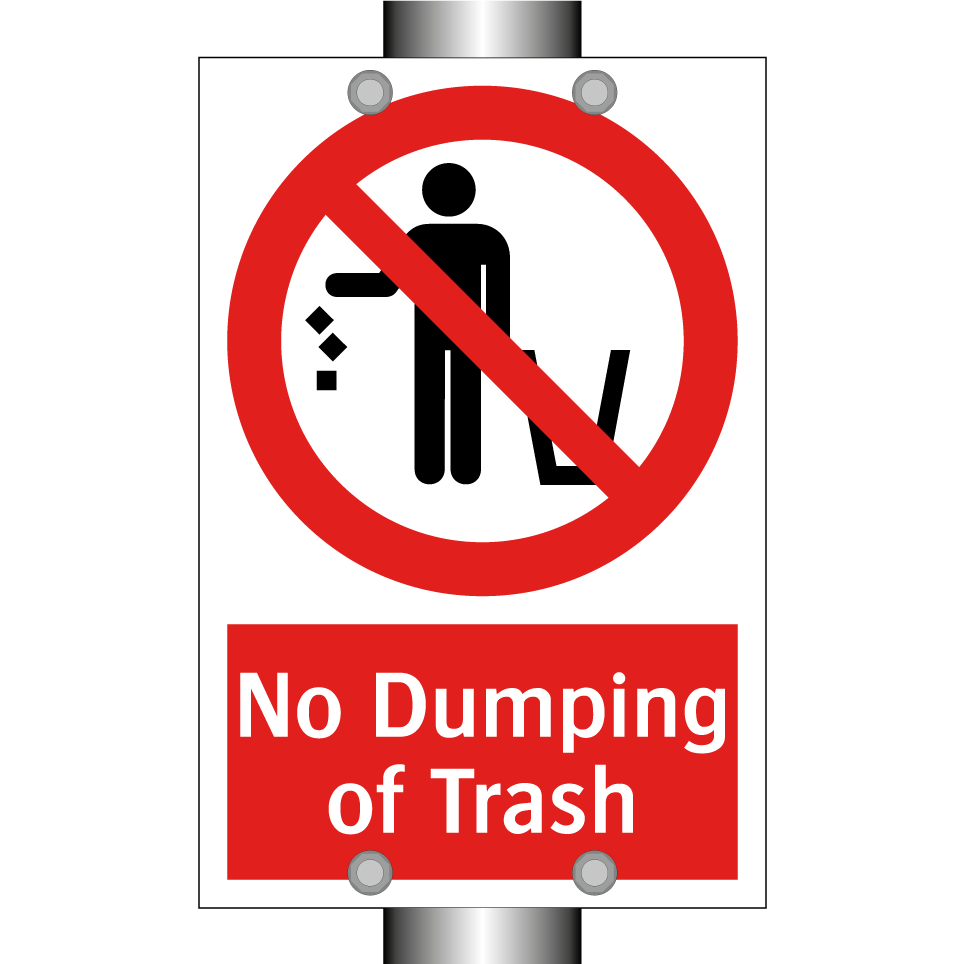 No Dumping of Trash