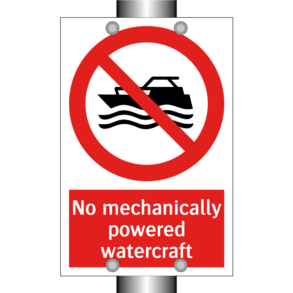 No mechanically powered watercraft