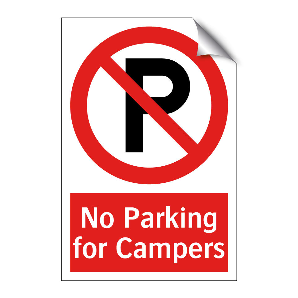 No Parking for Campers