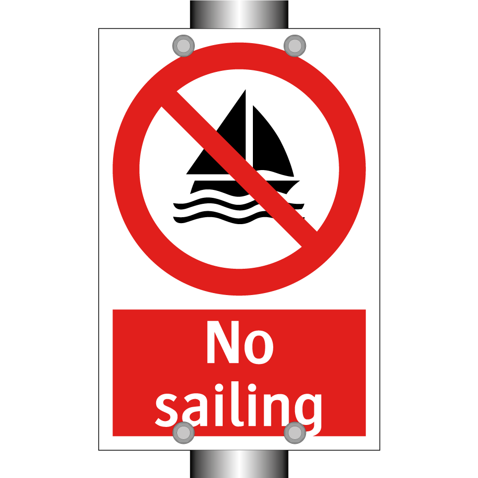 No sailing