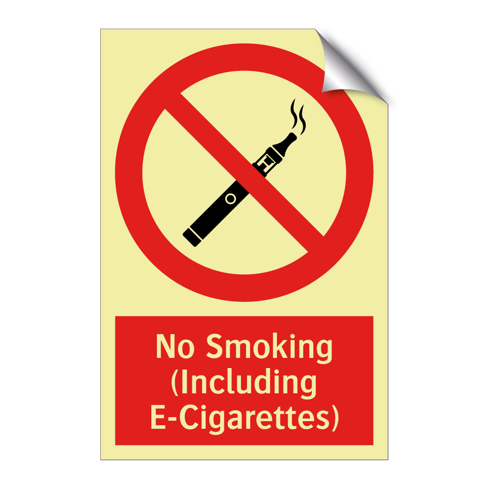 No Smoking (Including E-Cigarettes)