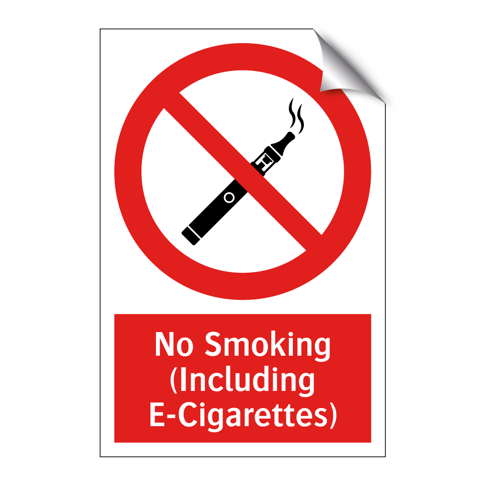 No Smoking (Including E-Cigarettes)