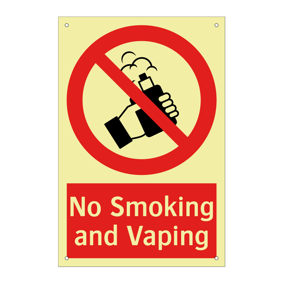 No Smoking and Vaping