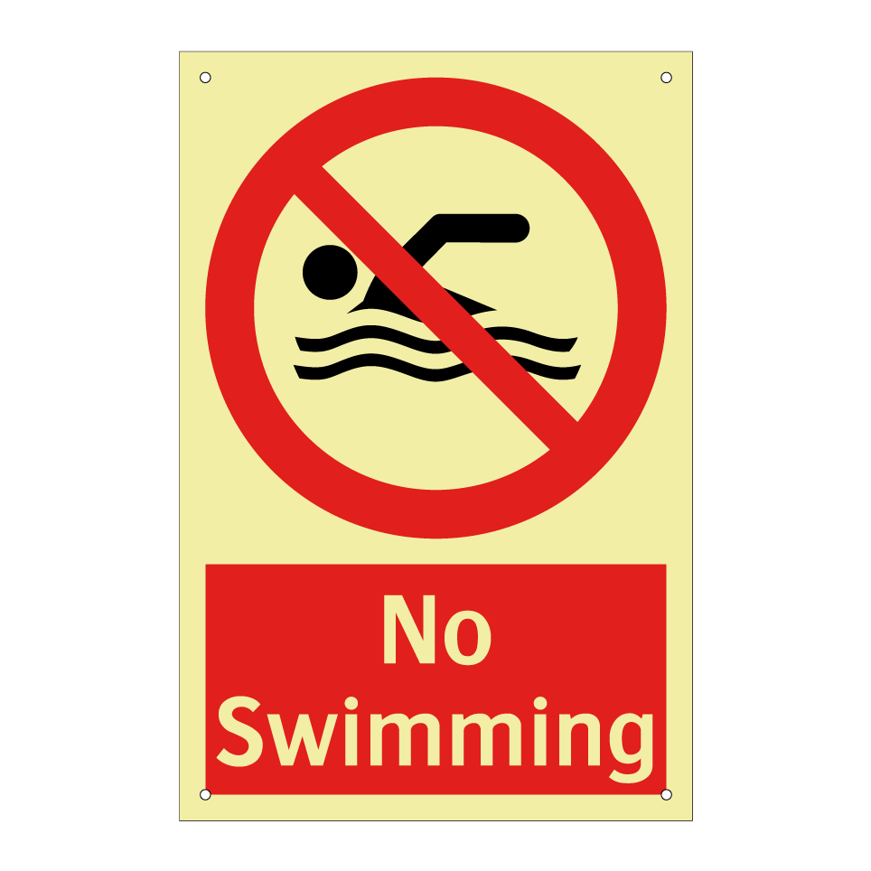 No Swimming