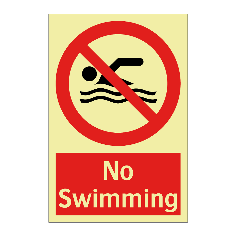 No Swimming