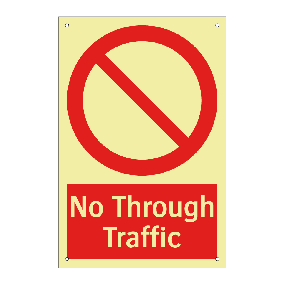 No Through Traffic