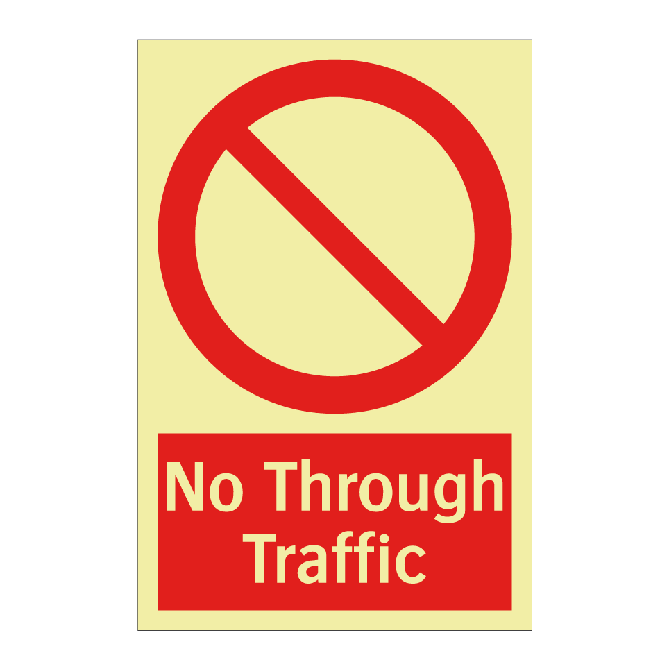No Through Traffic