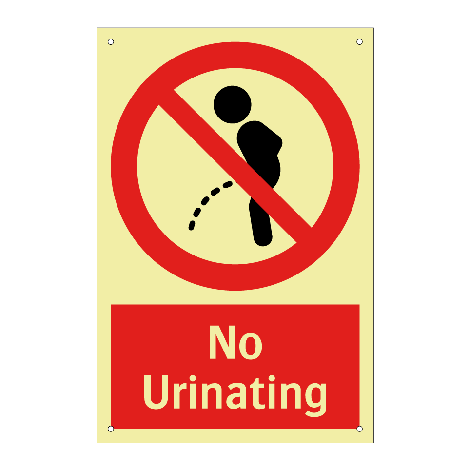 No Urinating