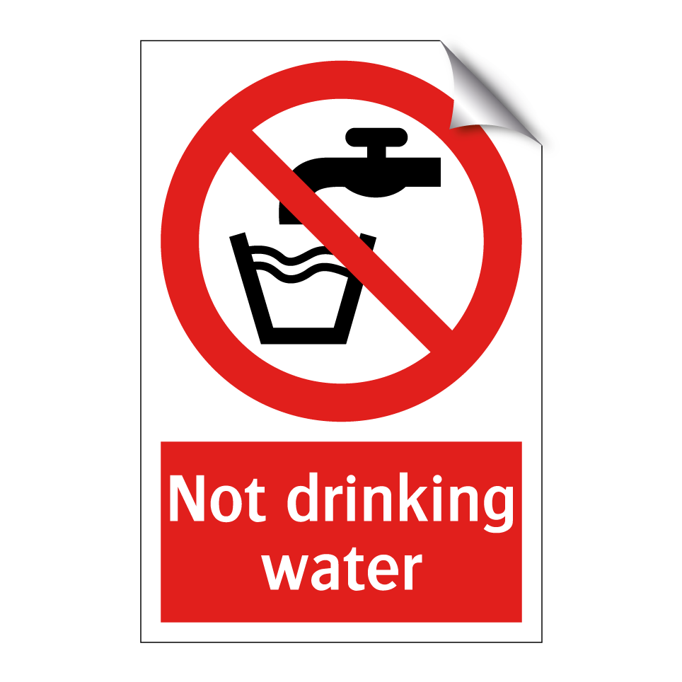 Not drinking water