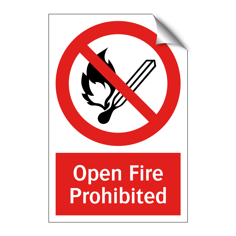 Open Fire Prohibited