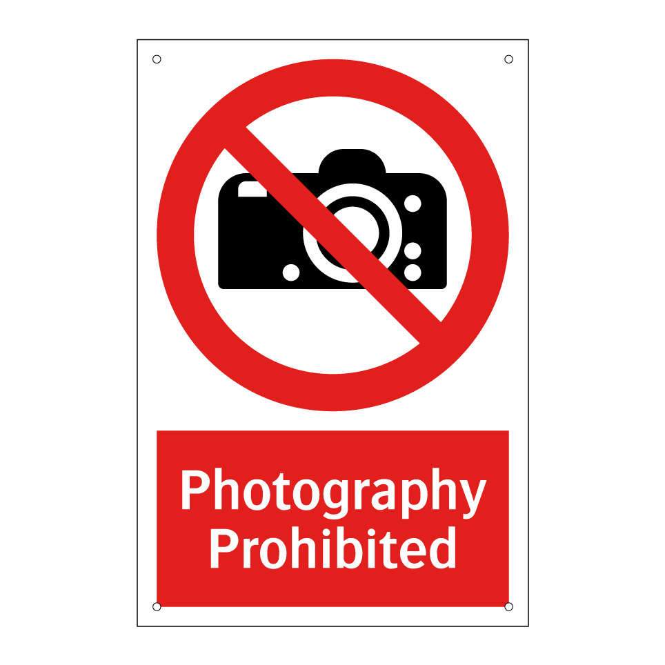 Photography Prohibited