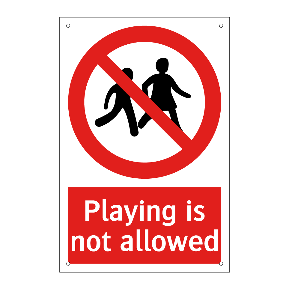 Playing is not allowed