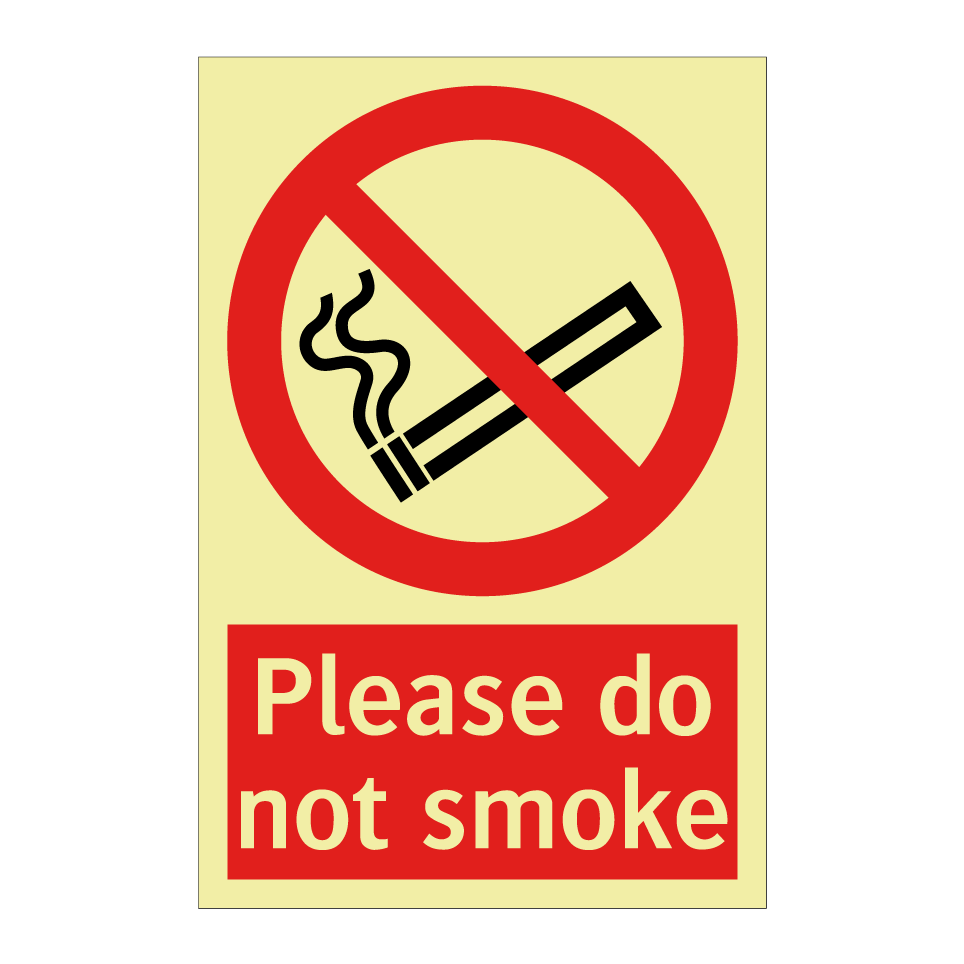 Please do not smoke
