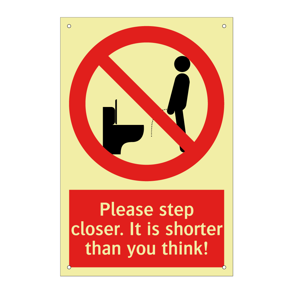 Please step closer. It is shorter than you think!