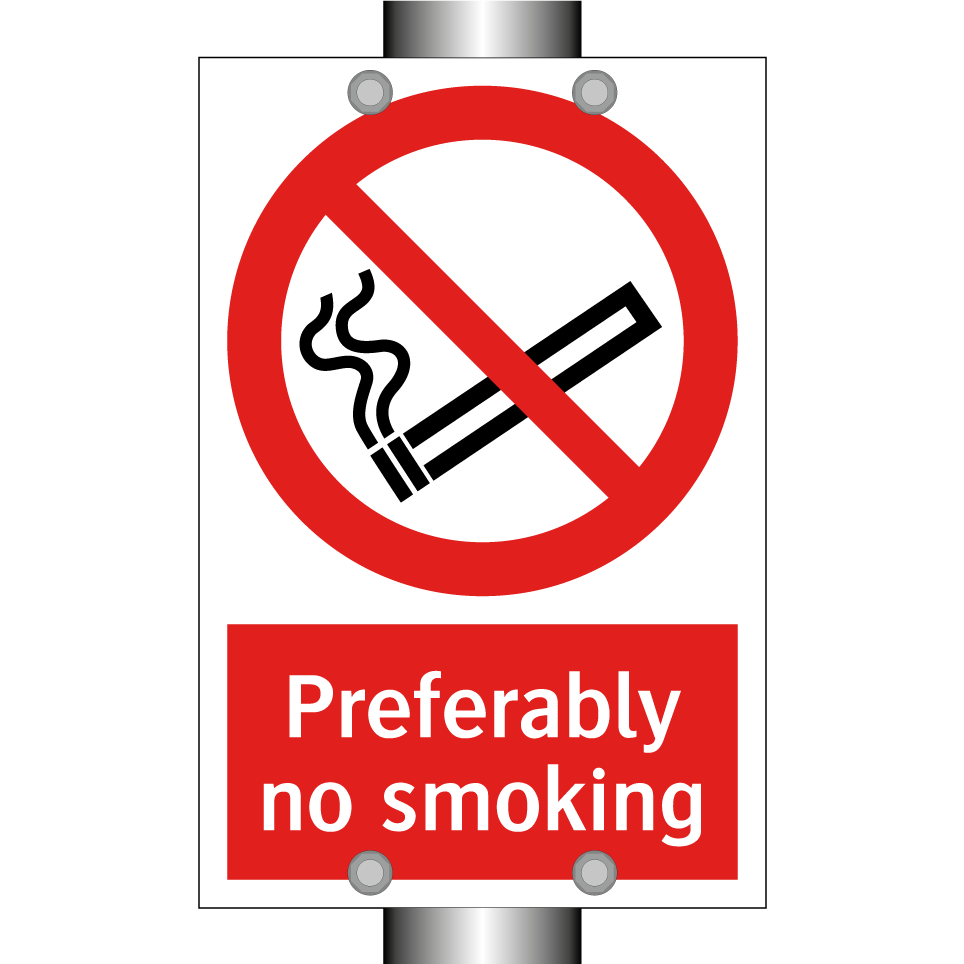 Preferably no smoking