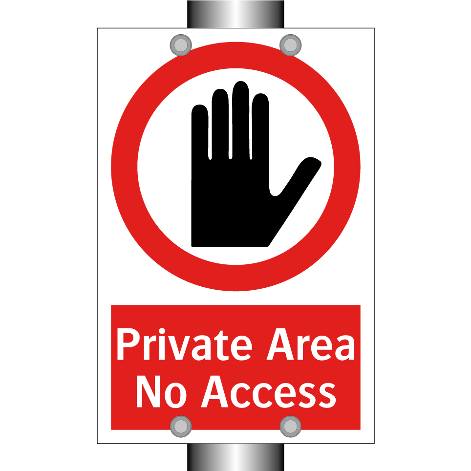 Private Area No Access