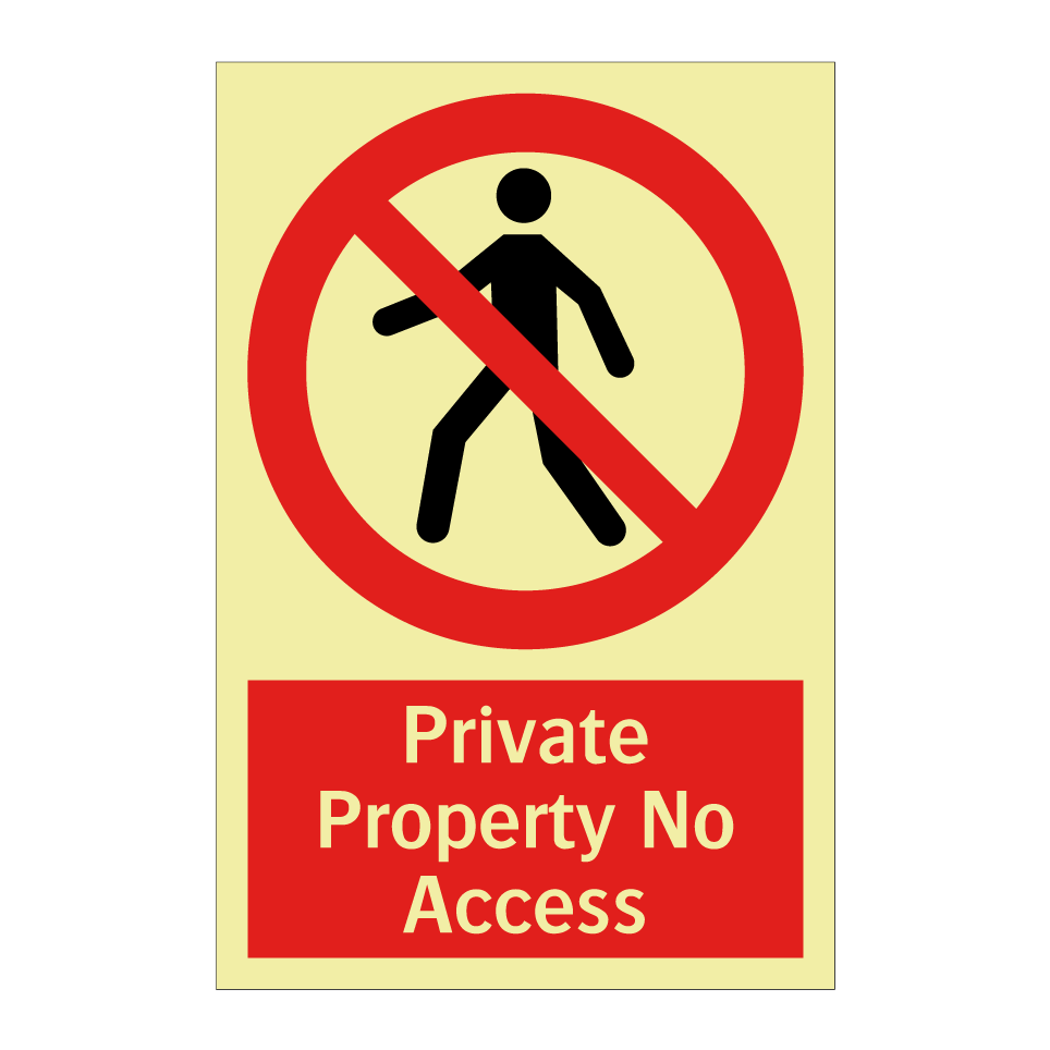 Private Property No Access