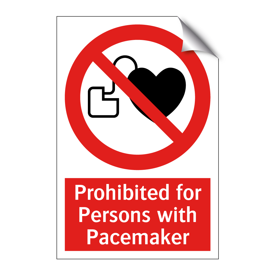 Prohibited for Persons with Pacemaker