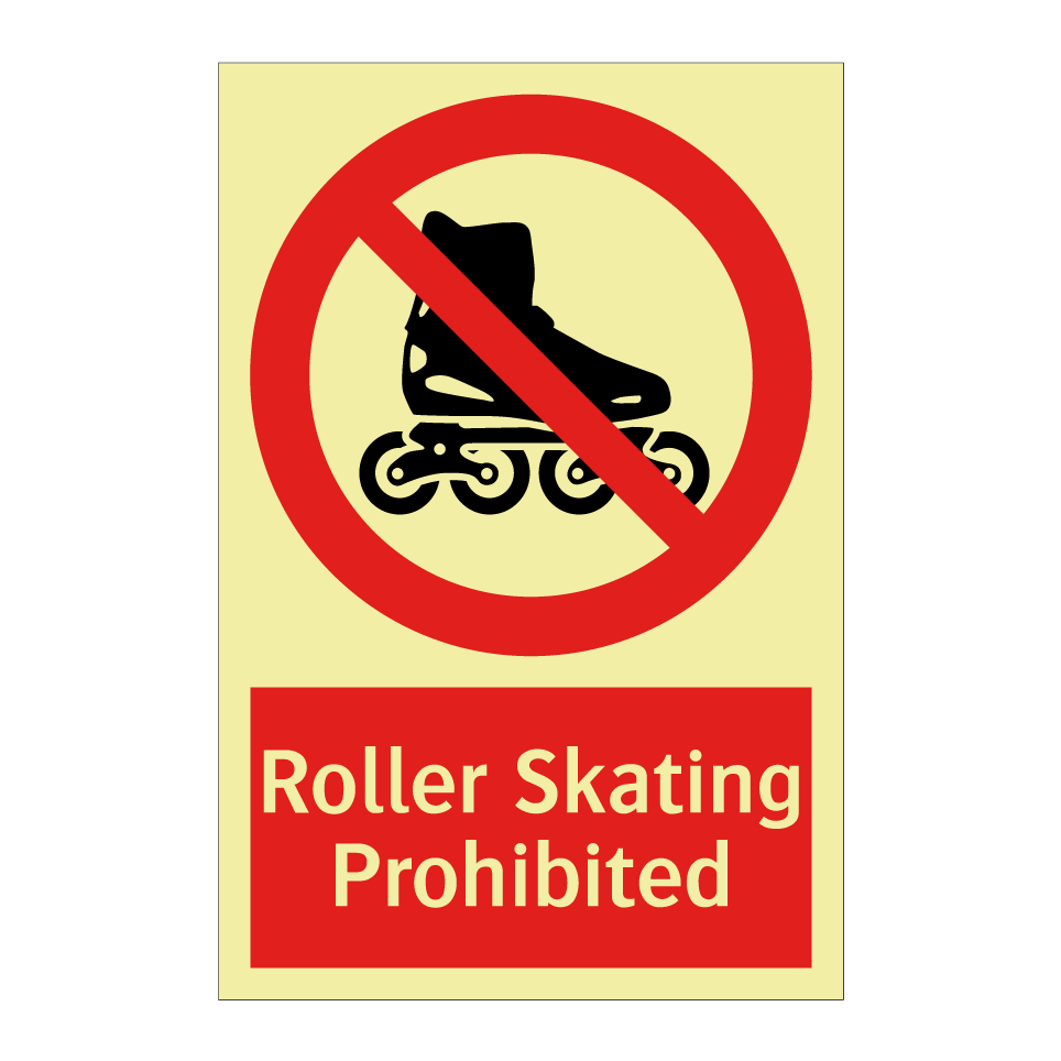 Roller Skating Prohibited