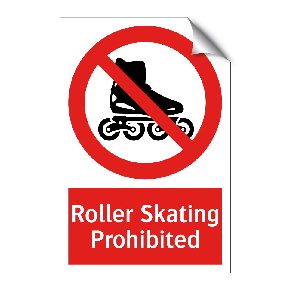 Roller Skating Prohibited