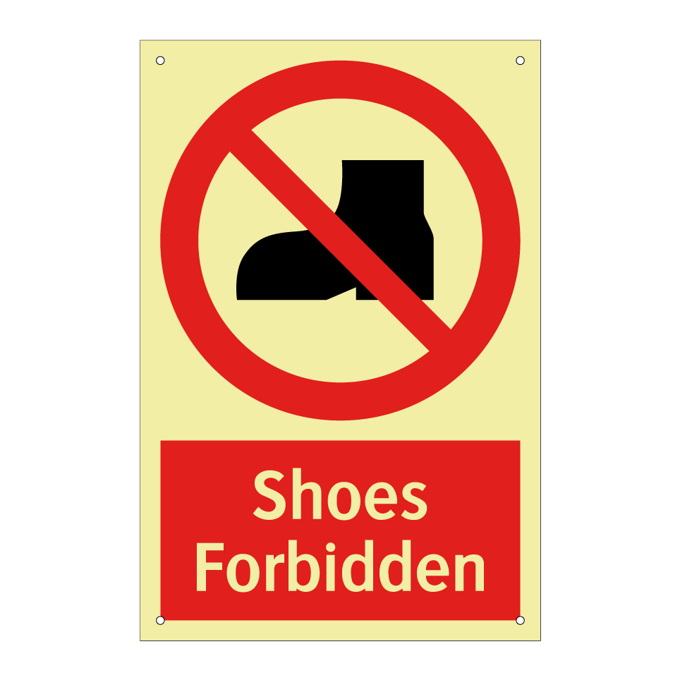Shoes Forbidden