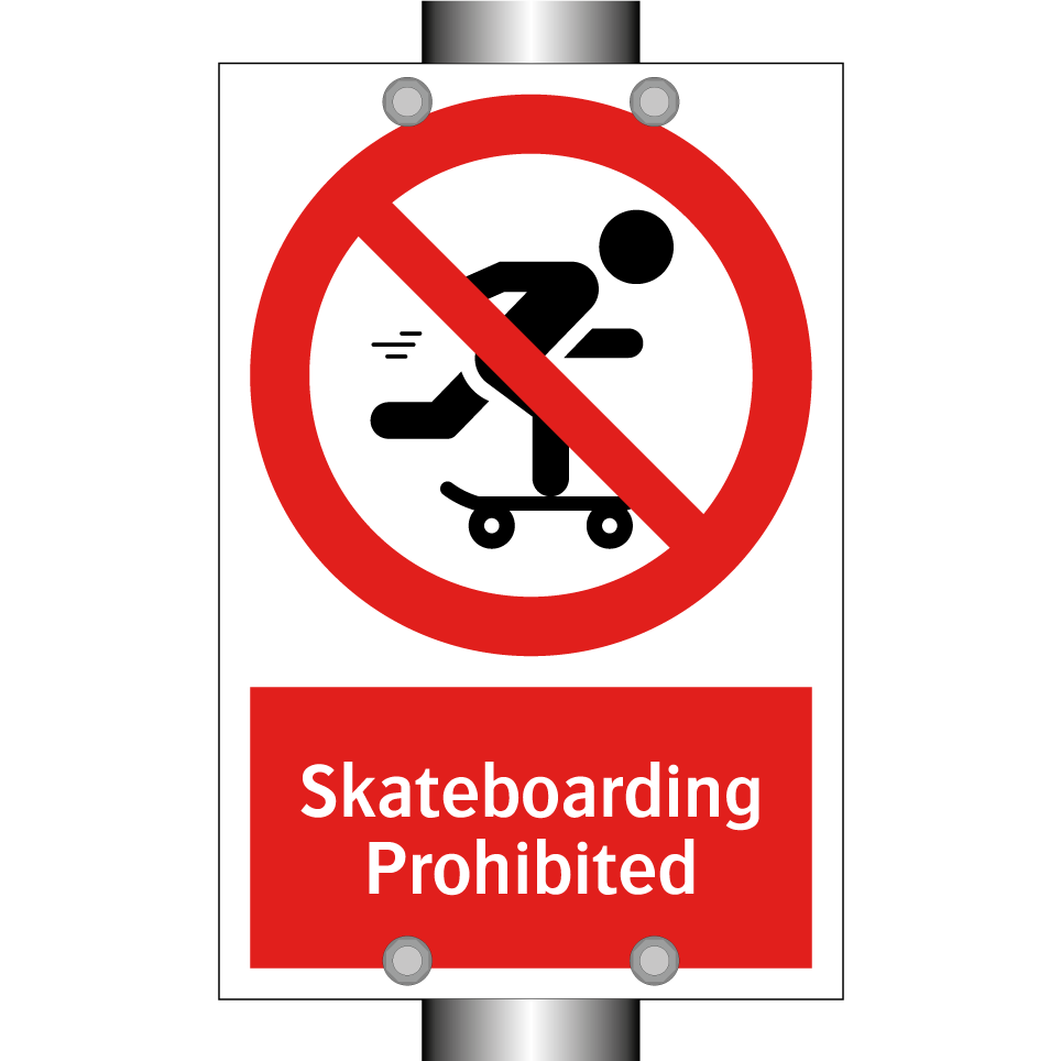 Skateboarding Prohibited